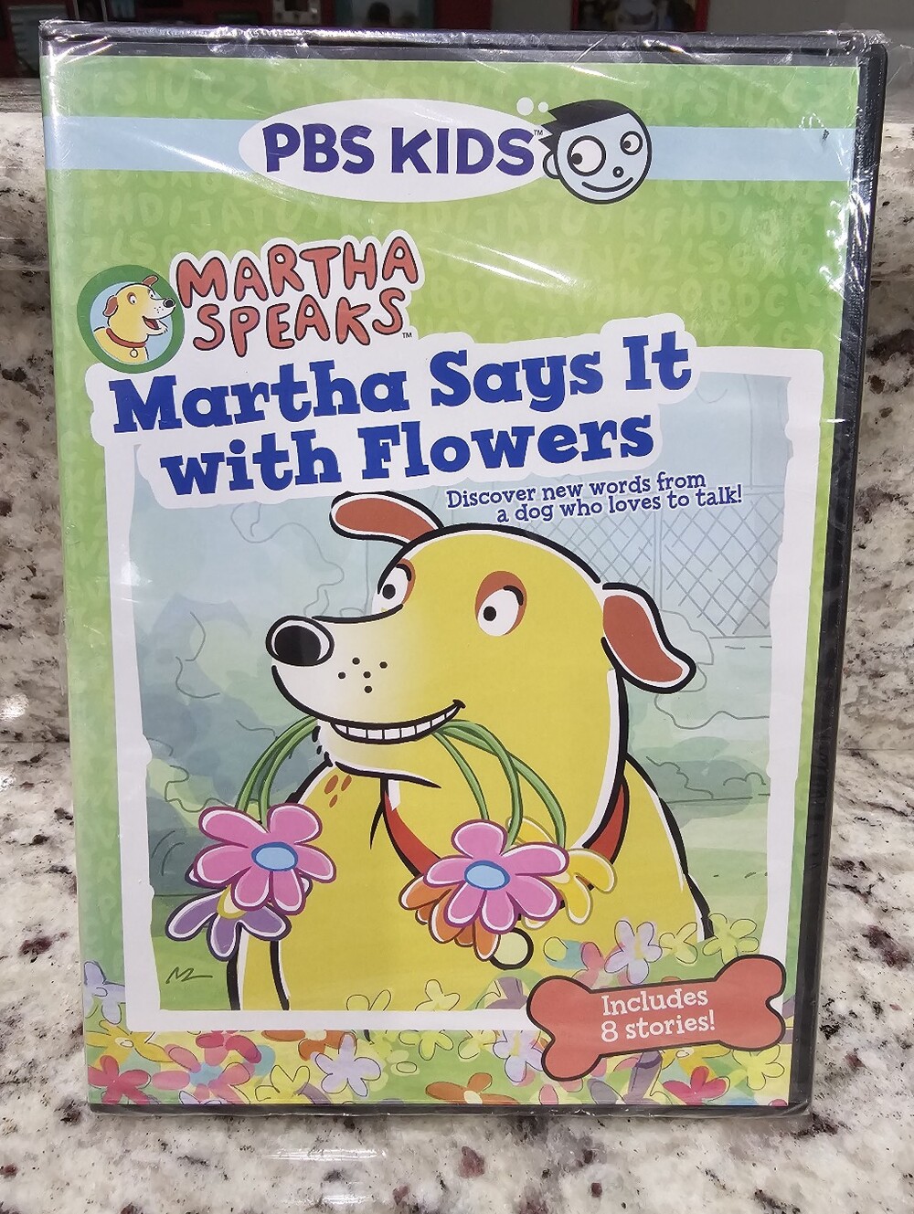 PBS Martha Speaks - Martha Says It With Flowers Dvd New Sealed